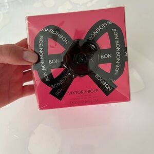 Viktor & Rolf Bonbon Perfume in Pink with Black Bow Unopened in original plastic